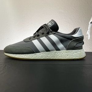 Adidas Size 12 Originals I-5923 (iniki) Runner Grey White, Shoe Used (D97345)